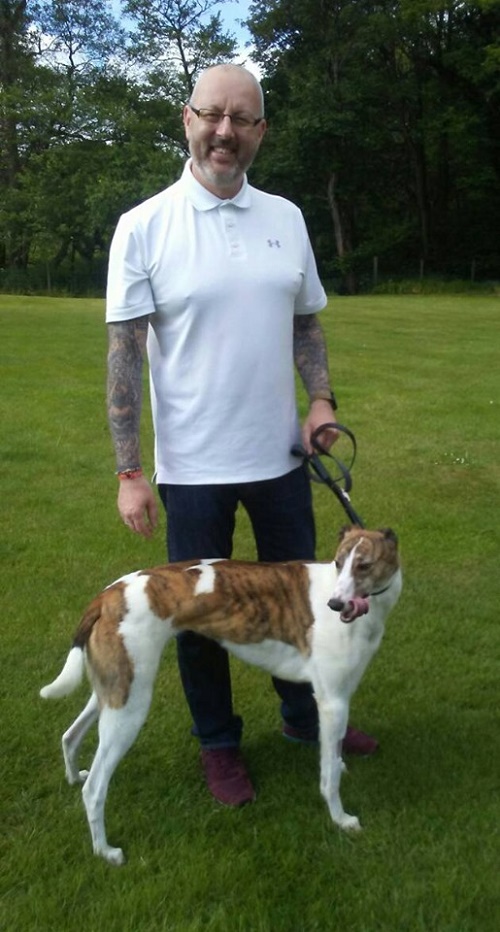 Rosie was a lucky girl off to her forever home as she joined Andrew and his family 