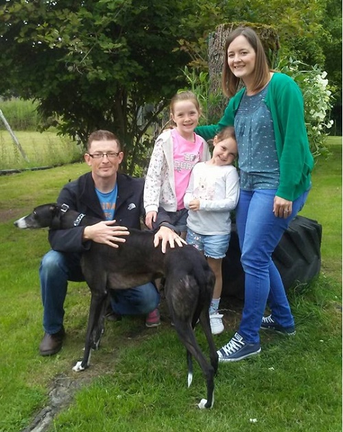 Nobby changed his name to Flynn when he left us for his new home with the Ryan family