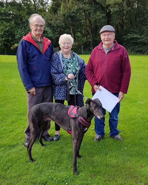 Long stayer Adam changed his name to Shadow as he found his loving home with the Coley family