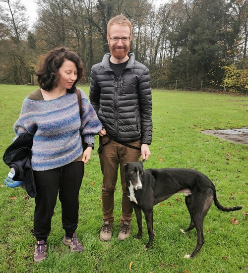 Batman changed his name to Badger when he left the kennels for his new home with the Sleator family in Manchester