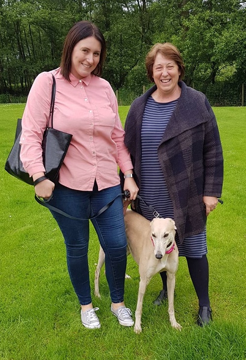 Lovely light fawn girl Hannah changed her name to Luna as she left us to go up the M1 for her forever home with Aimee in Leeds